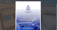 Desktop Screenshot of eaduan.kpdnkk.gov.my